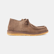 Beenflex Moccasin in Suede - Dark Khaki