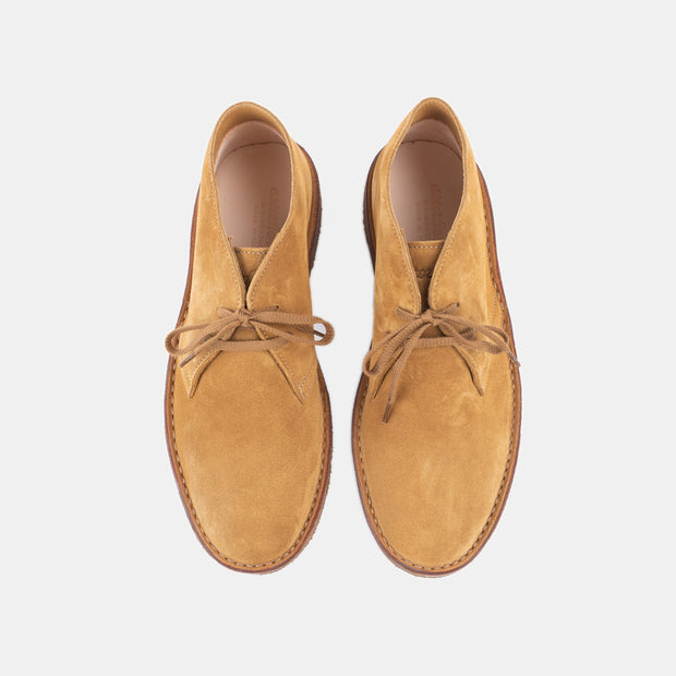 Montflex Desert Boot in Suede - Cuoio