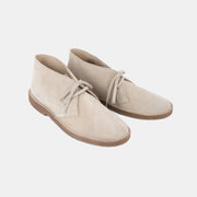 Montflex Desert Boot in Suede - Ecru