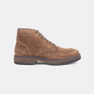 Nuvoflex Boot in Suede - Dark Khaki