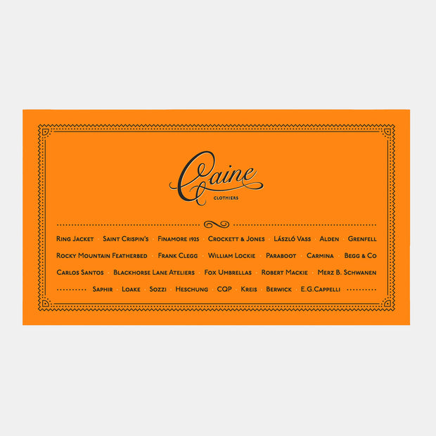 Caine's Gift Card