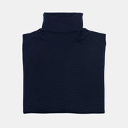 Rollneck in Merino Wool - Navy