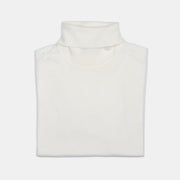 Rollneck in Merino Wool - Off White