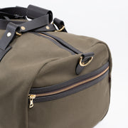 Duffle Holdall Bag, Medium size in Olive Twill