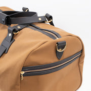 Duffle Holdall Bag, Medium size in Tan Twill