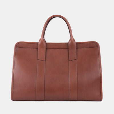 Small Travel Duffle in Harness Leather - Chestnut