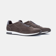 Bannister in Suede - Anthtracite Grey