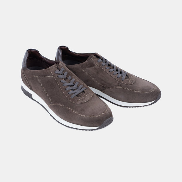 Bannister in Suede - Anthtracite Grey