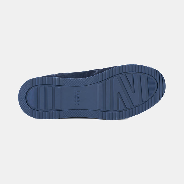 Bannister in Suede - Navy