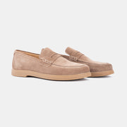 Lucca Loafer in Suede - Flint