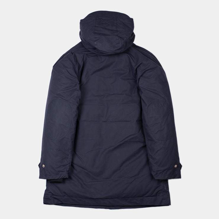 Alaska Parka in Dry Wax Cotton - Navy