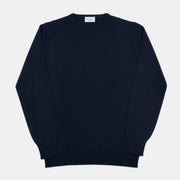 Crewneck in Cashmere - Navy