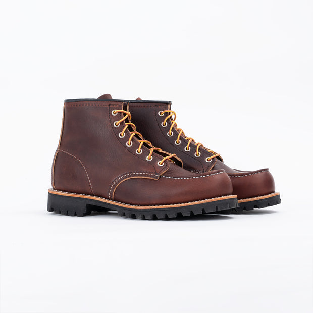 8146 Roughneck Moc Toe Boot in Briar Oil Slick Leather