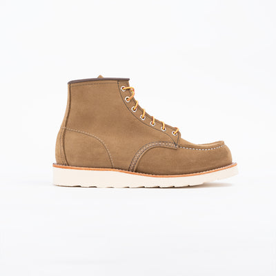 8881 6" Classic Moc Toe Boot in Olive Mohave