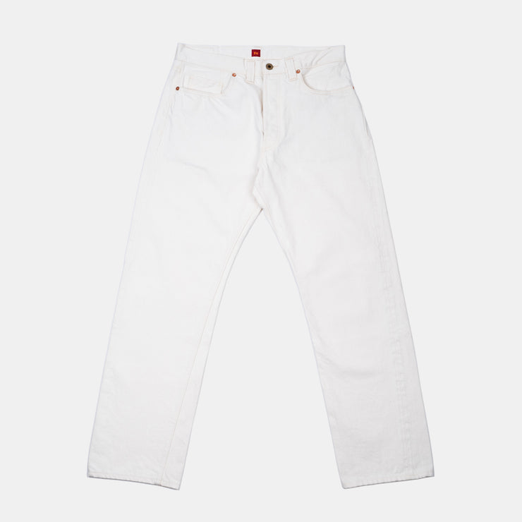 Model 714 White - 13.5oz Japanese Selvedge Denim - One Wash