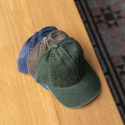 Soft Cap in Washed Cotton - Green