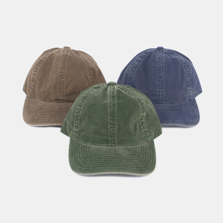 Soft Cap in Washed Cotton - Navy