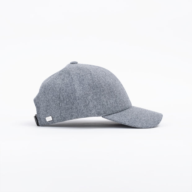 Wool All-Day Cap in Granite Grey