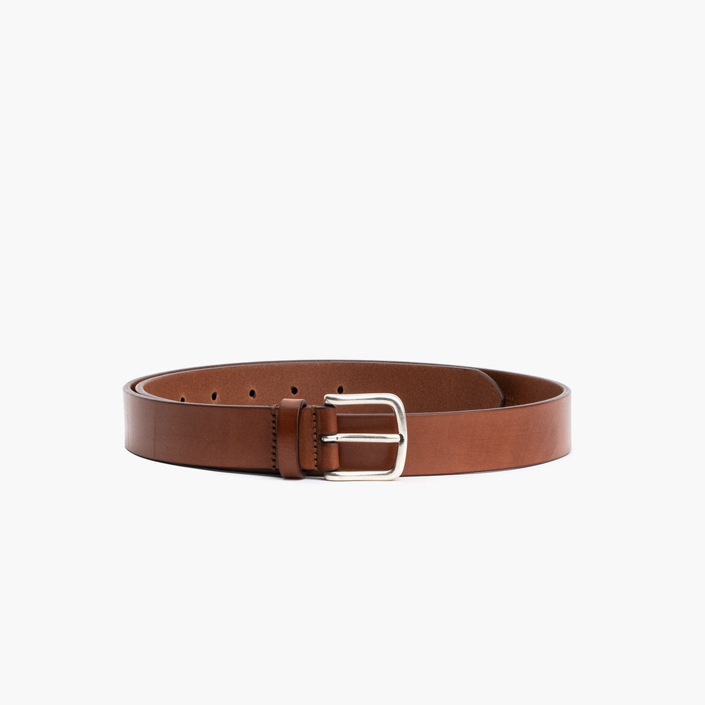 Anderson's - 3.5cm Brown Woven Leather Belt - Brown Anderson's