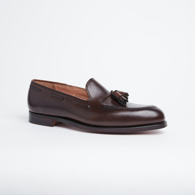 Crockett And Jones Cavendish Tassel Loafer In Burnished Calf Caine Clothiers 4559